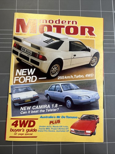 Vintage car magazine modern - vintage,