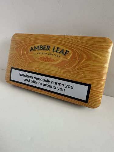 Amber leaf wood - effect, special