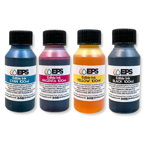 Edible ink refill set 4 - -,