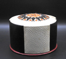 Vintage Leather round box