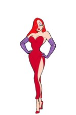Jessica Rabbit Vinyl Car Decal