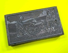 Antique VTG Two Man Mill Stone