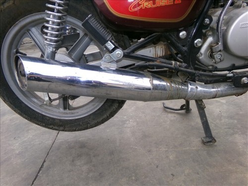 Exhaust pipe 104101 hyosung - pipe,