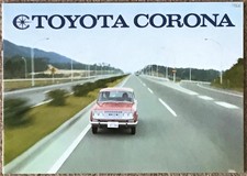 TOYOTA Car Sales Brochure 1966