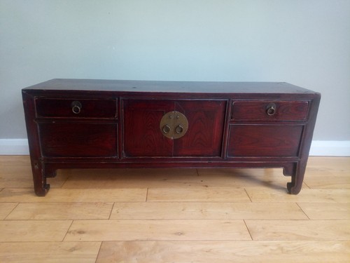 Antique chinese low - antique,