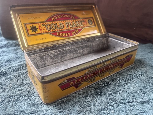 Vintage wills gold flake - "gold, flake"