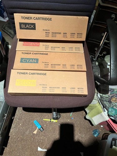 Ricoh toner cartridges - toner, other
