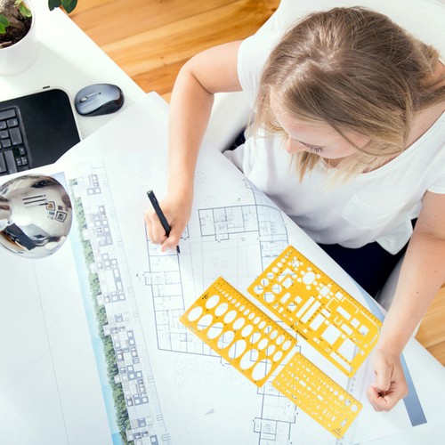 Ellipse template drawing ruler - ellipse,
