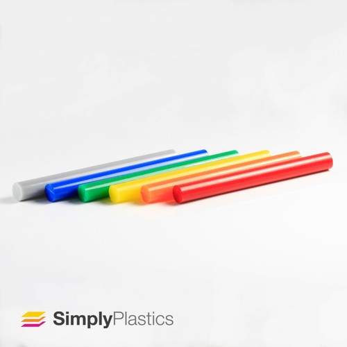 Coloured extruded acrylic - coloured,