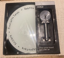 Glass Pizza Plate And Cutter