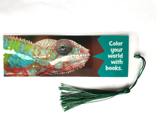 Chameleon lizard bookmark - lizard,