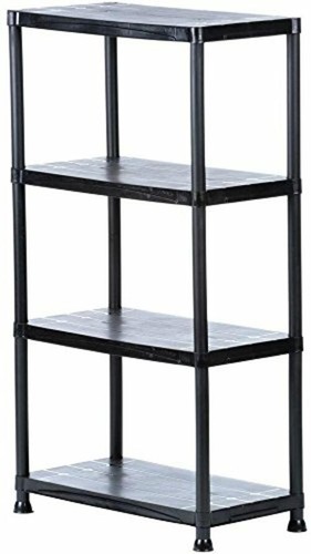 Hdx shelf black - 4-shelf,