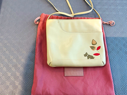 Radley cream leather crossbody - cream,