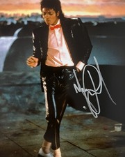 Michael Jackson Signed Photo With COA Autograph 8x10 Picture Thriller Billy Jean
