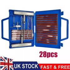 TYRE PUNCTURE REPAIR TOOL KIT MOTORCYCLE CAR VAN EMERGENCY TUBELESS TIRE PLUG