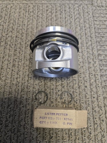 Piston assembly with rings 86m - rings,