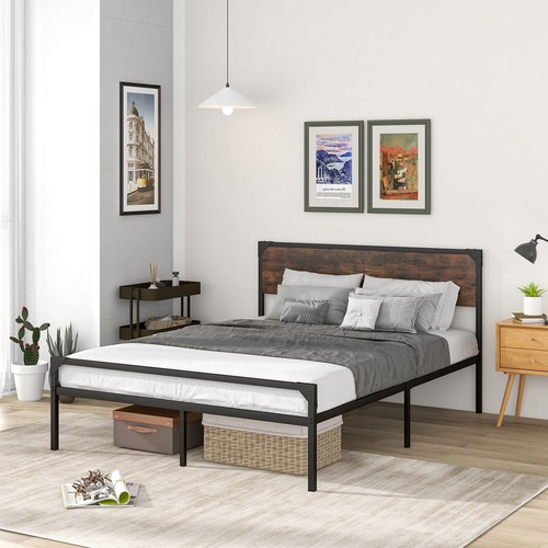Double size bed frame - frame, metal