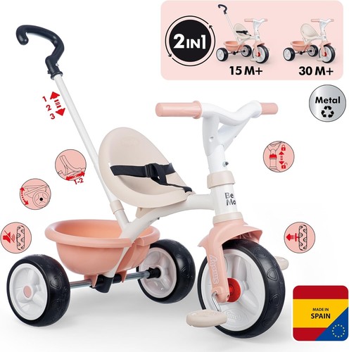 Smoby tricycle ride - smoby, 2-in-1