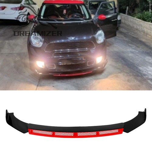 Front bumper spoiler lip - front,