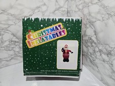 5 Ft Inflatable Santa Farther Christmas New In Box