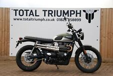 Total Triumph Street Scrambler 900 Short Slip On Silencer 2017   Guy Martin 007