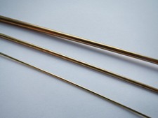 model makers brass bar rod shaft 1mm 1.5mm 2mm 2.5mm 3mm 4mm 4.75mm 1/8" 3/32"