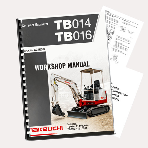 Takeuchi tb014 tb016 - takeuchi,