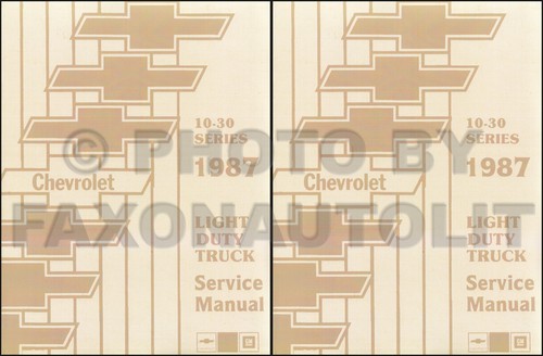 1987 chevrolet truck - 1987, shop