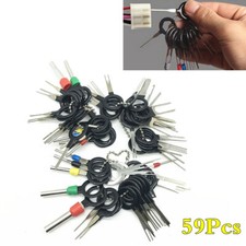 Car Wire Terminal Removal Tool Kit Electrical Wiring Crimp Connector Pin 59Pcs