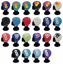 BLUE REEF Bubble Paris Rome Oslo Riga Seoul Tunis Floral Ladies Swimming Hat Cap