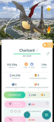 Shiny charizard pokemon paris - charizard,