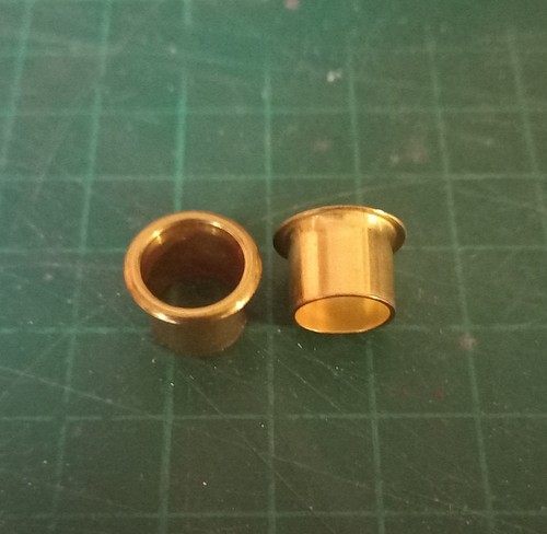 New 10mm brass drum badge - 10mm,,