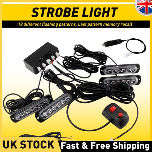 Led amber recovery strobe - 6,