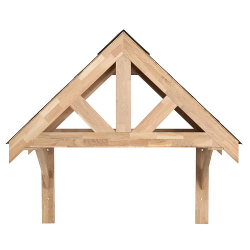 Solid oak porch kit - porch, apex