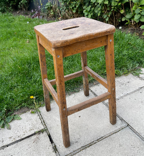 School stool wooden laboratory - school,