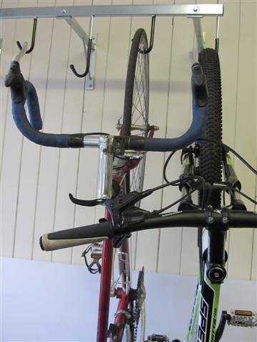 Vertical bike storage rack - bike,