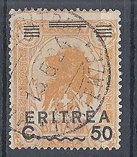 1922 eritrea used - used, cent