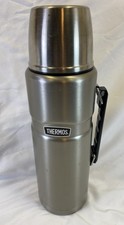 Thermos Stainless Steel King Vacuum Flask Silver 2L 68oz Model SK2020