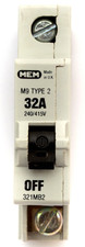 MEM 32 AMP 32A TYPE 2 M9 MCB