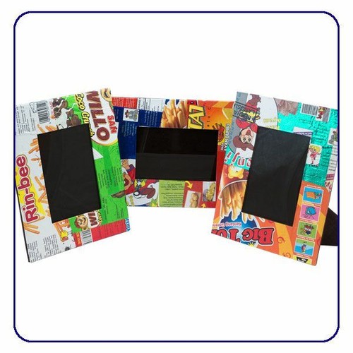 Recycled picture frame - recycled,