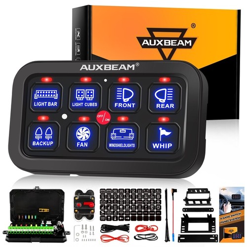 Auxbeam gang switch panel - 8,