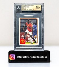 2011 Panini Manchester United Paul Pogba Rookie RC Sticker BGS 9.5 Juventus