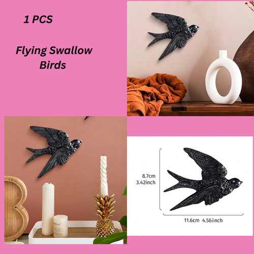 Wall hanging flying - flying, swallow