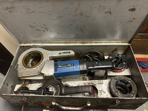 Record pds pipe threader - record,