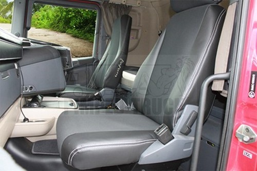 Truck seat covers black scania - covers,
