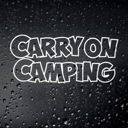 Carry camping funny camper - on,