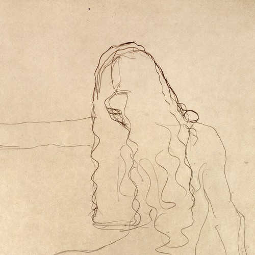 Art print gustav - art, seated