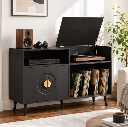 Modern hifi cabinet vinyl - cabinet,