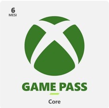 Xbox Game Pass Core 6 Mesi Series X/S - Xbox One Online -  Invio Codice Digitale