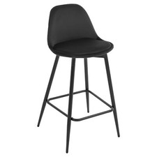Klihome Set of 1/2/4 Bar Stools Metal Legs Breakfast Stools Kitchen  Chairs Home